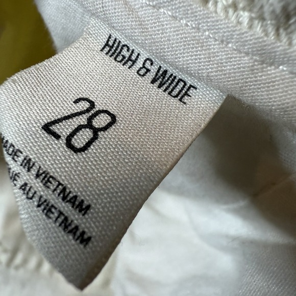 Urban Outfitters High Rise Jeans in Yellow and White - Picture 6 of 10